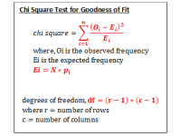 Goodness of Fit Test (Chi Square)