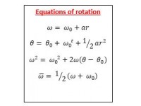 Equations of Rotation
