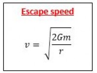 Escape Speed